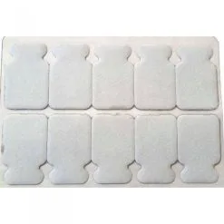 Electrode à Languette Rect 34x22mm Pour ECG 10x10